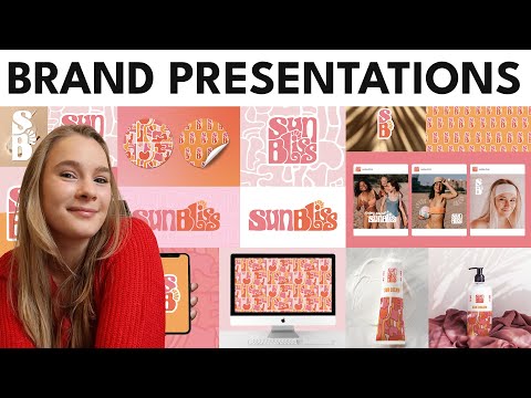 HOW TO PRESENT GRAPHIC DESIGN WORK TO CLIENTS | Pitch your ideas, concepts & logo designs like a pro [Video]