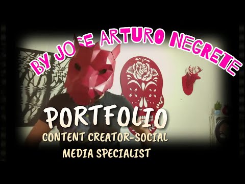 Portfolio Content Creator- Digital Marketing Specialist- Social Media Specialist | J. Arturo Negrete [Video]