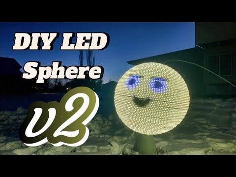 An LED Sphere YOU Can Build  Adafruit Industries  Makers, hackers, artists, designers and engineers! [Video]