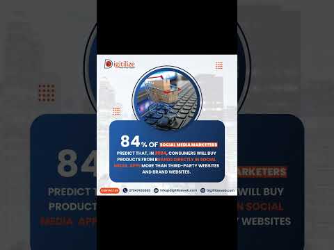 84% of social media marketers predict that, in 2024, consumers will buy products from brands… [Video]