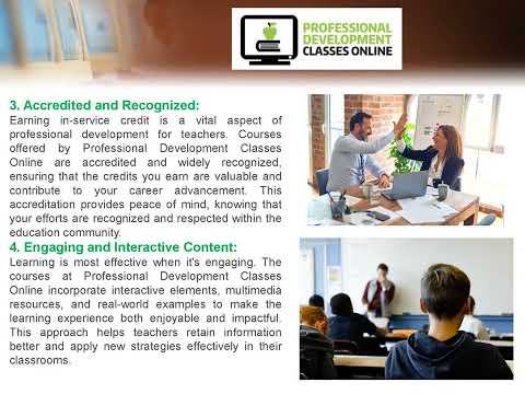 Enhance Your Teaching Skills with Professional Development and In-Service Credit for Teachers [Video]