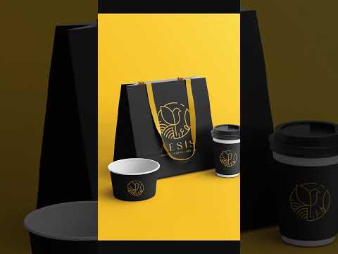 Brand Identity for Aesis Cafe, Mauritius.  [Video]