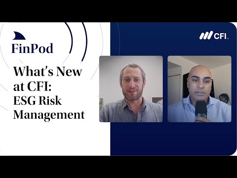 What’s New CFI: ESG Risk Management [Video]