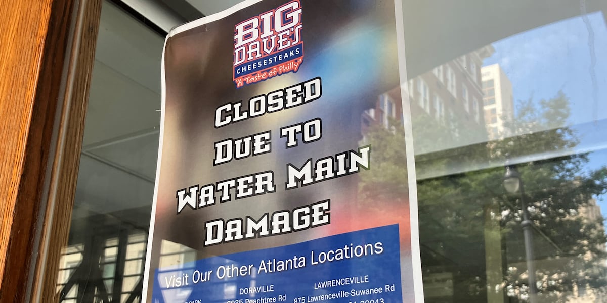 Big Daves Cheesesteaks to permanently shutter downtown location after water main break issues [Video]