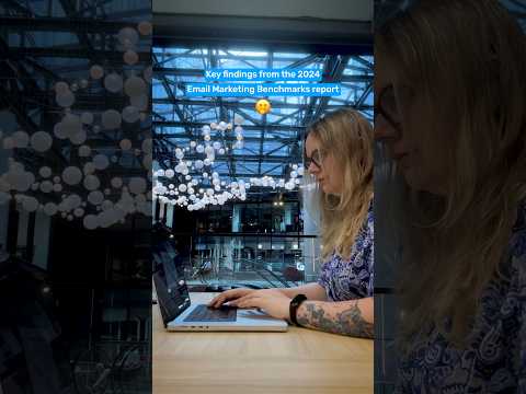 What’s the best time to send emails? Key findings from our 2024 email marketing benchmarks report! [Video]