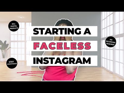 Start a Faceless Instagram & Sell Digital Products | Faceless Digital Marketing [Video]