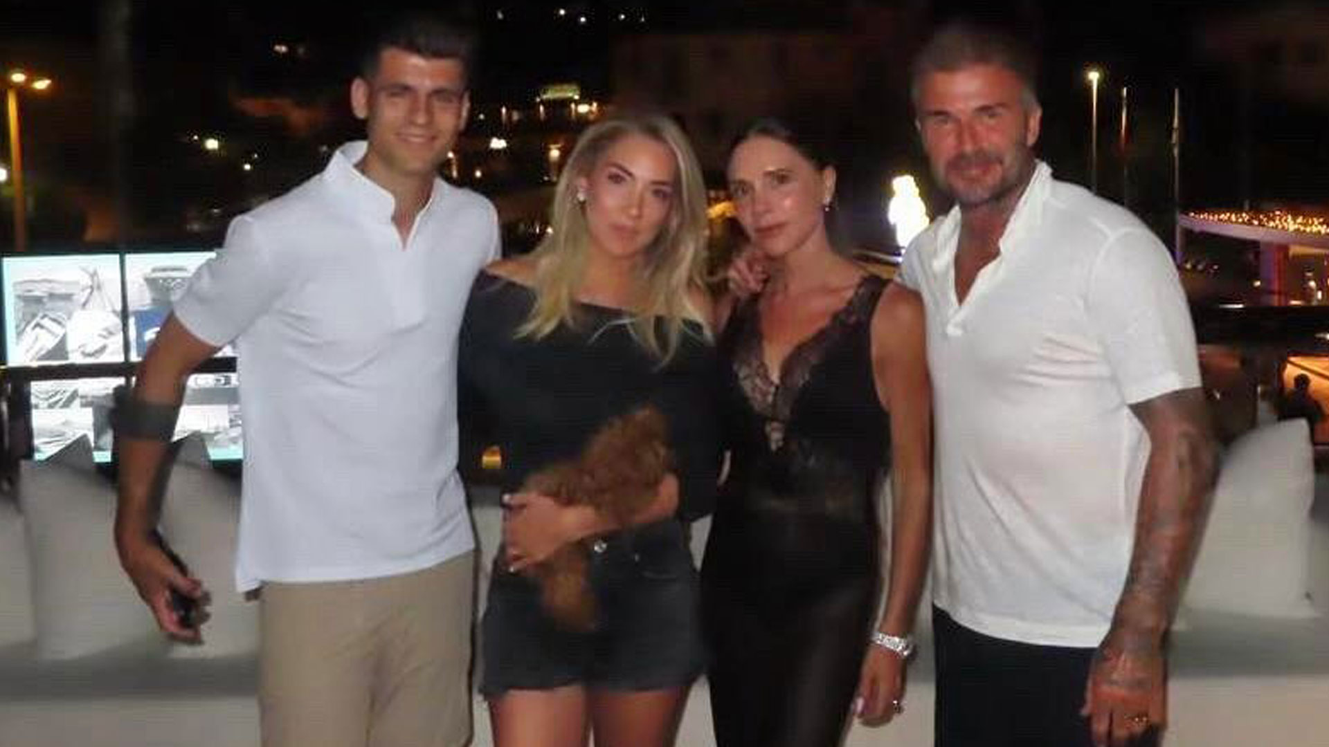 Morata and his Wag have ‘beautiful night’ with England icon Beckham and wife Victoria – and Danny Drinkwater approves [Video]