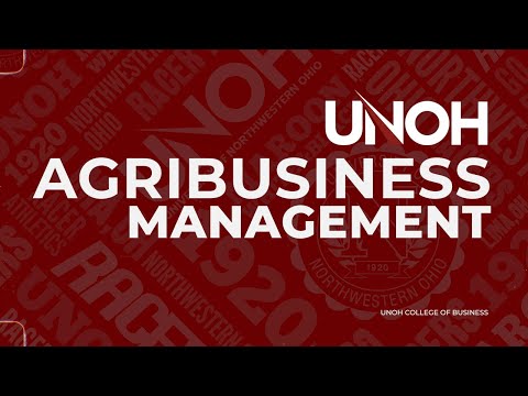 UNOH – Agri-Business Management Degree 2024 [Video]