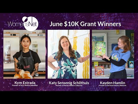 Amber Grant, Business Support, and Startup $10K Grant Winners for June 2024 [Video]