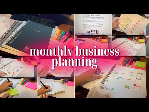 Small Business Planning Monthly Guide to Success in 2024! [Video]