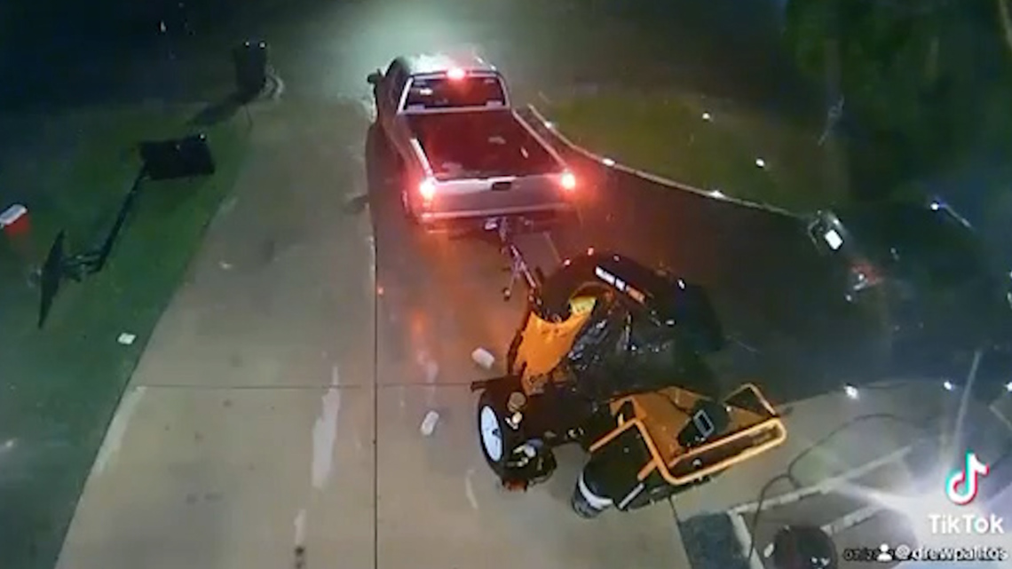 Suspect steals wood chipper, leaving landscaper out of work [Video]