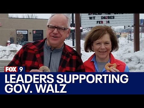 MN leaders show support after Gov. Tim Walz picked as Kamala Harris’ running mate [Video]