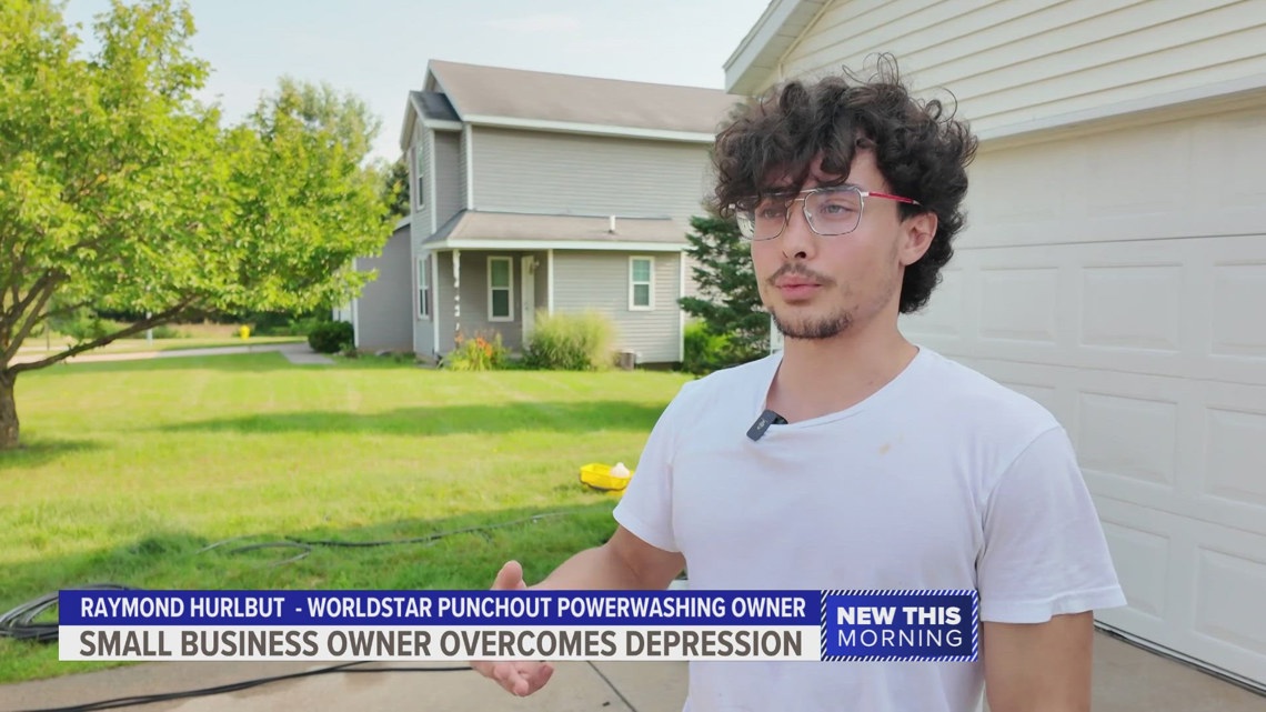 Rockford mans choice to share struggles with depression leads to boost in business [Video]