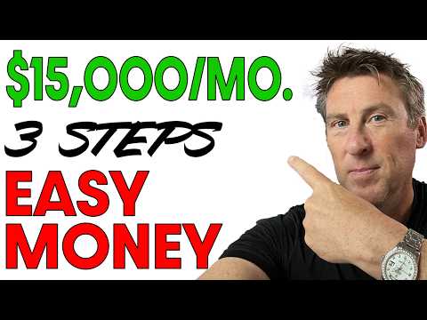 3 EASY Steps to $15,000 a month! The Ultimate Side Hustle Revealed! [Video]