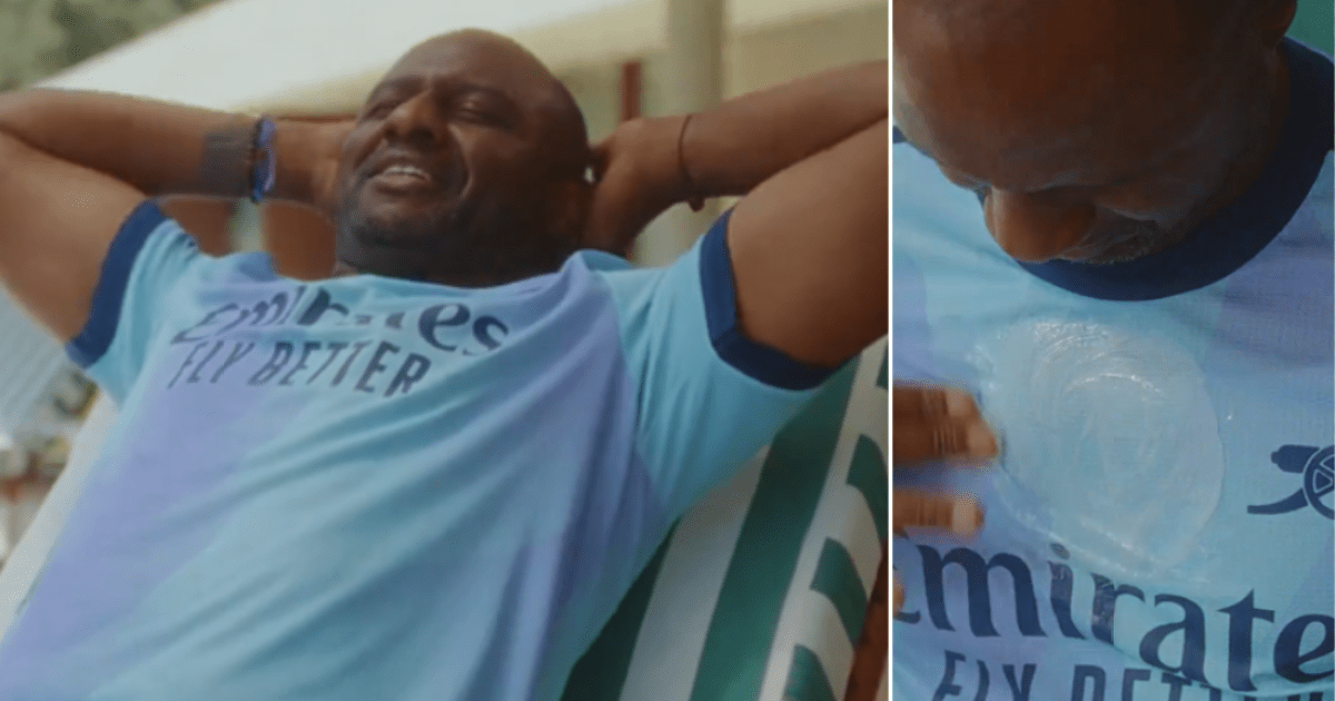 Arsenal icon Patrick Vieira makes brilliant cameo appearance in kit launch video | Football