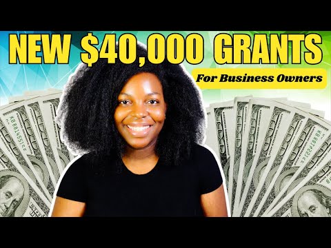 New GRANTS Totaling $40K for BUSINESS OWNERS | August 2024 Grants [Video]