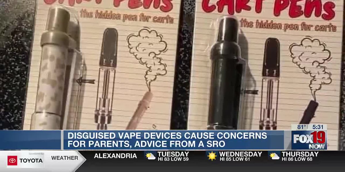 Disguised vape devices finding way into schools [Video]