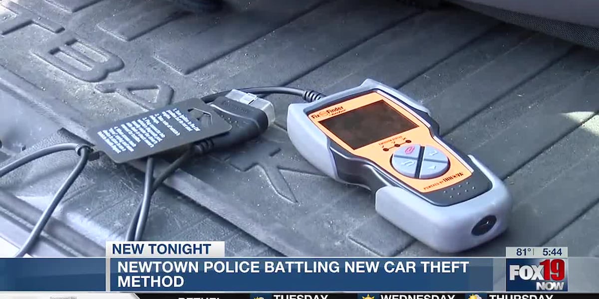 Newtown police using new method to fight car theft [Video]