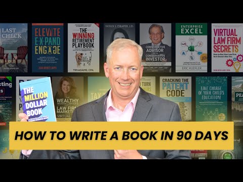 How to Write Your Book in 90 Days Without Touching The Keyboard [Video]