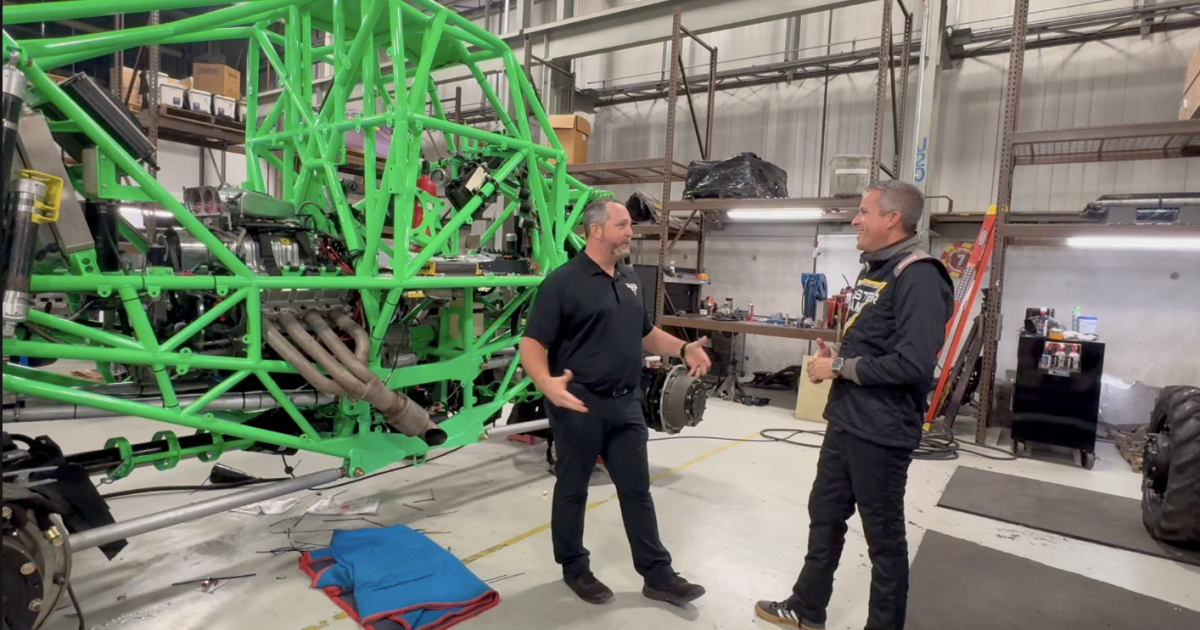 Monster Jam trucks are built (and rebuilt) at massive fleet shop in Palmetto [Video]