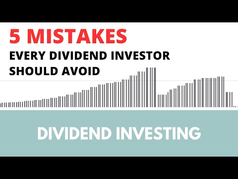 Mistakes every dividend investor should avoid [Video]