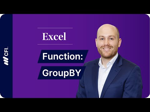 Excel Functions: GroupBY | Corporate Finance Institute [Video]