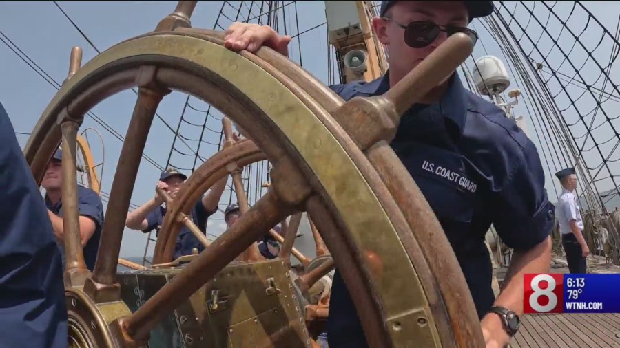 Americas Tall Ship returns to New London [Video]