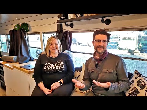 Turning a Simple School Bus into Her Life’s Dream | Solo Van Life Inspiration [Video]