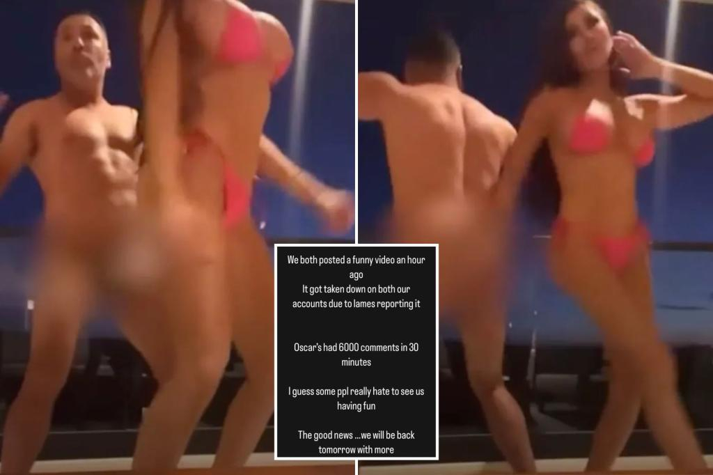 Oscar De La Hoya and Holly Sonders Speak Out After Instagram Removes Racy Video