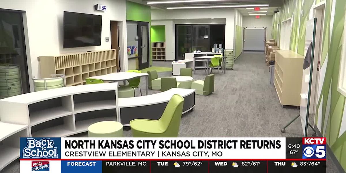 North Kansas City School District returns with a brand-new elementary building [Video]