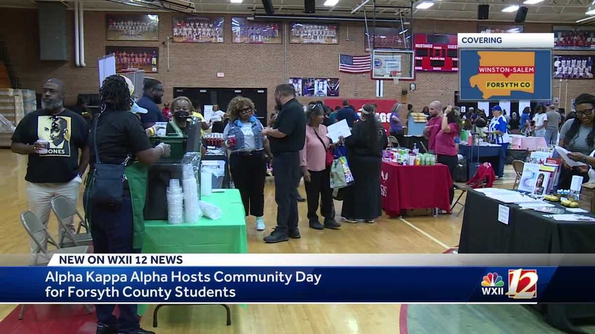 Alpha Kappa Alpha Sorority hosts community day [Video]