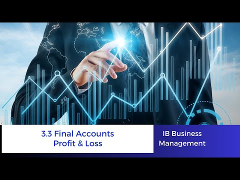 3 4 – Profit & Loss – IB Business Management [Video]