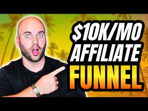 How To Build A $10k Per Month Sales Funnel For Affiliate Marketing (FOR BEGINNERS) [Video]