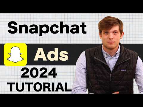 Snapchat Ads Tutorial 2024 (Step by Step) How To Use Ads Snapchat Ads [Video]