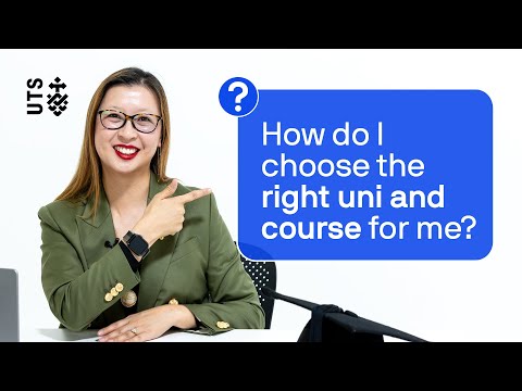 Professor answers questions about uni and career choices | Curiosities | UTS [Video]