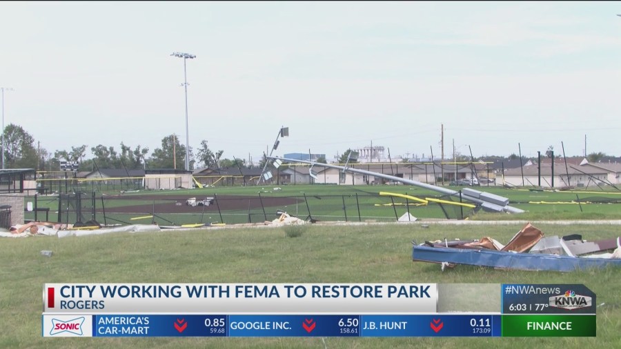 Northwest Park in Rogers plans for repairs caused by May tornadoes [Video]