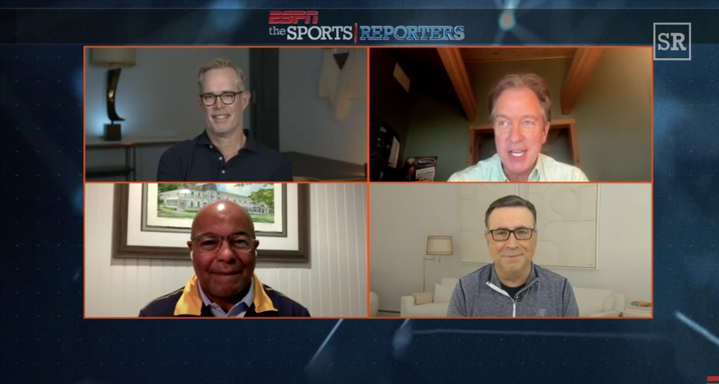 Joe Buck, Mike Tirico, Kevin Harlan, and Ian Eagle discuss social media [Video]