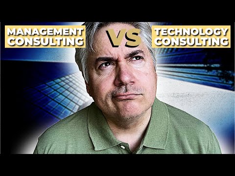 Management Consulting VS Tech Consulting (Which is right for you?) [Video]