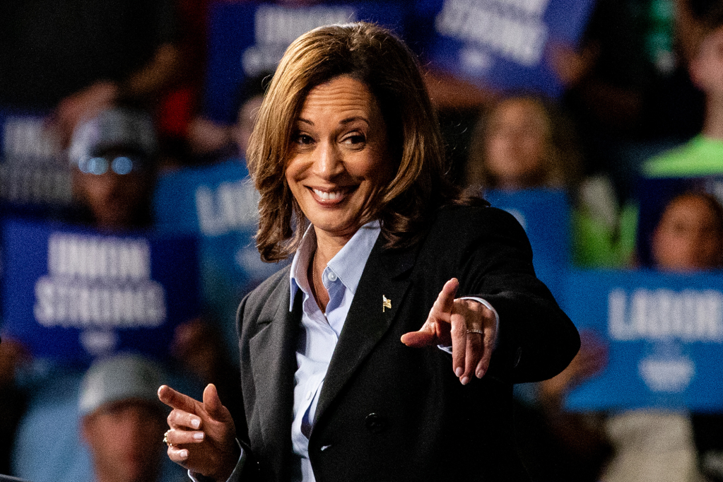 Watch Live: Kamala Harris campaigns in New Hampshire to support small business owners (Video)