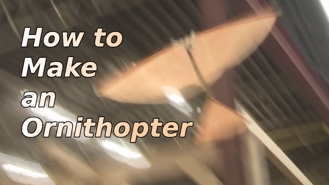 How to Make an Ornithopter  Adafruit Industries  Makers, hackers, artists, designers and engineers! [Video]