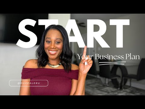 How to Write a SIMPLE Business Plan (FREE Template) [Video]