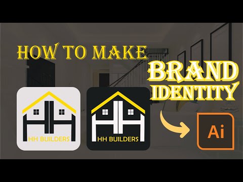 How to make Brand Identity in Adobe Illustrator. [Video]