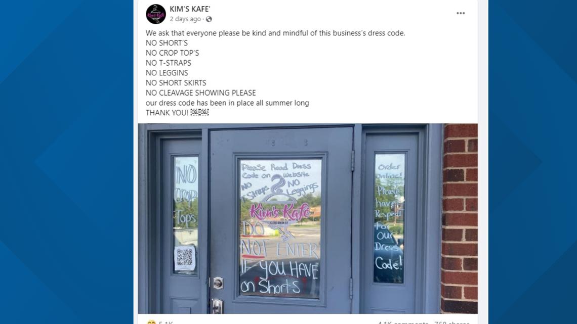 Triad restaurant owner speaks out after dress code causes uproar [Video]