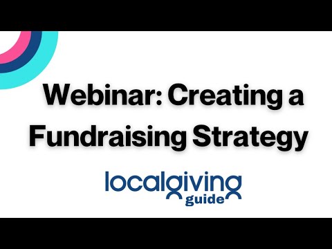 Webinar: Creating a Fundraising Strategy [Video]