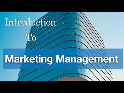 Introduction to Marketing Management [Video]