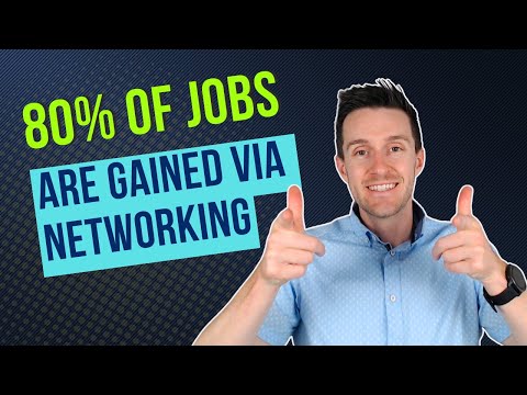 Easy Networking Tips for Job Searching – Easiest and Fastest Way to Get a Job (With Scripts) [Video]