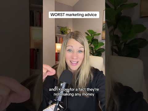 The worst marketing advice I’ve ever heard [Video]