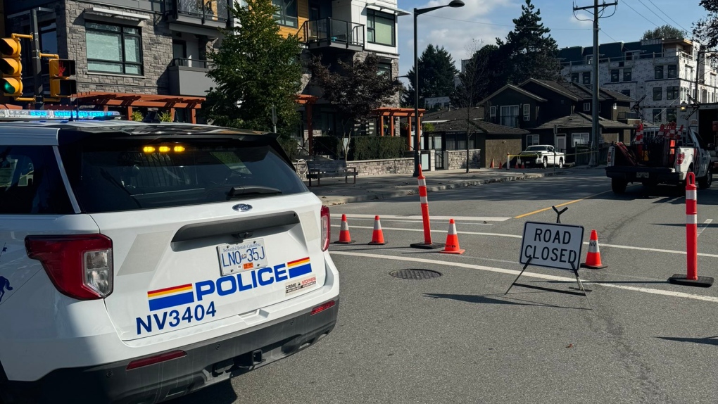 Road closed in North Vancouver due to gas leak [Video]