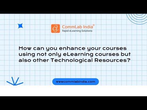 What are the Technological Resources to Enhance Corporate Training? [Video]