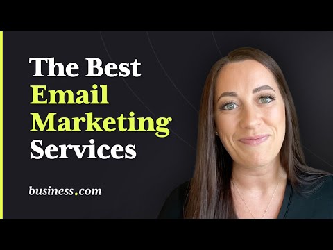 The Best Email Marketing Services [Video]